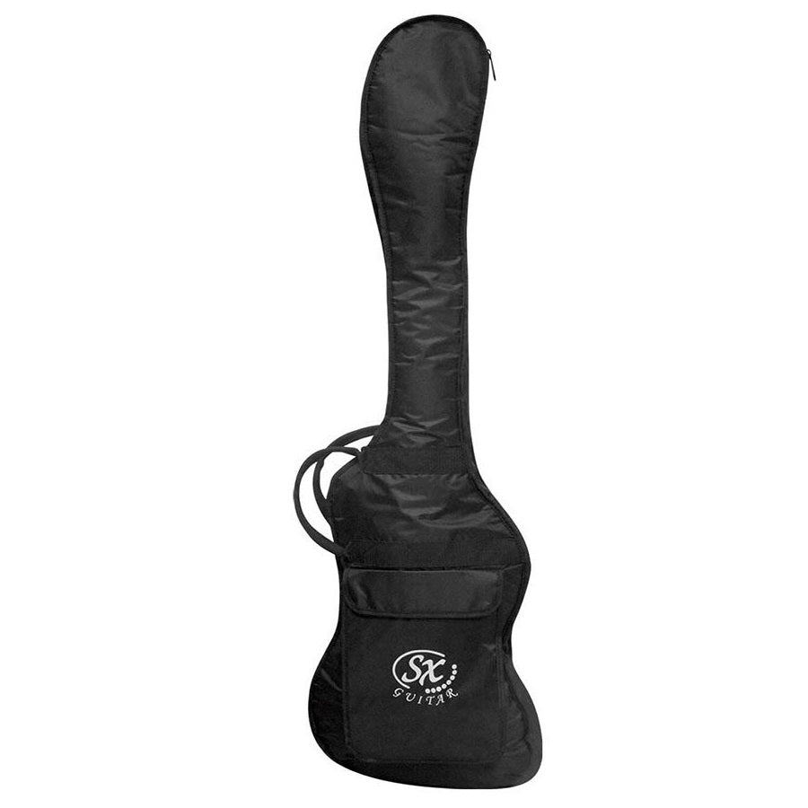 SX SPB57BK – Chitară electrică bas, 4 corzi, cu husă