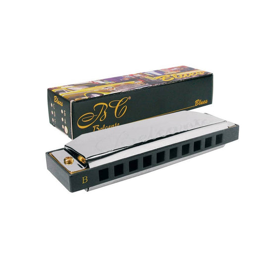 Belcanto HRM20B Muzicuță Blues Harp, Tonalitate B (Si), 20 lamele, corp ABS