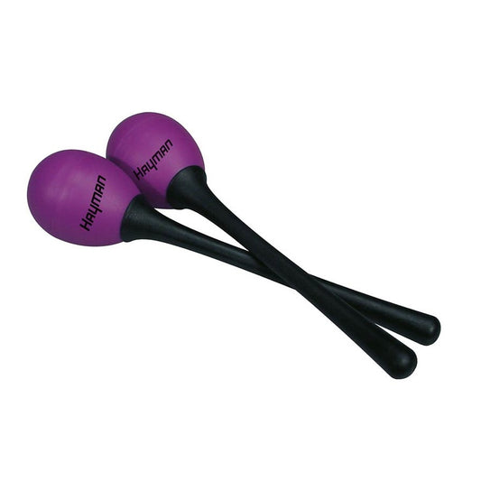 Hayman SE3PP Shakere tip ou, cu mâner, mov, 20 g, pereche