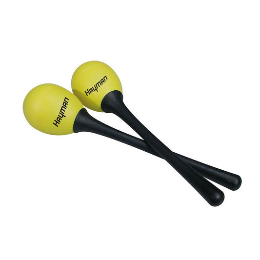 Hayman SE3YW Shakere tip ou, cu mâner, galbene, 20 g, pereche
