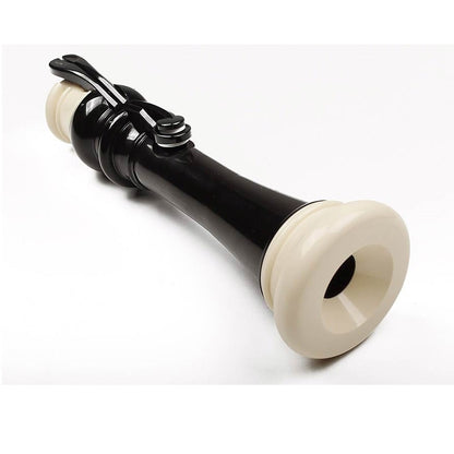Angel AWRBNB Flaut bass, sistem baroc, FA, 3 piese, finisaj negru-fildes