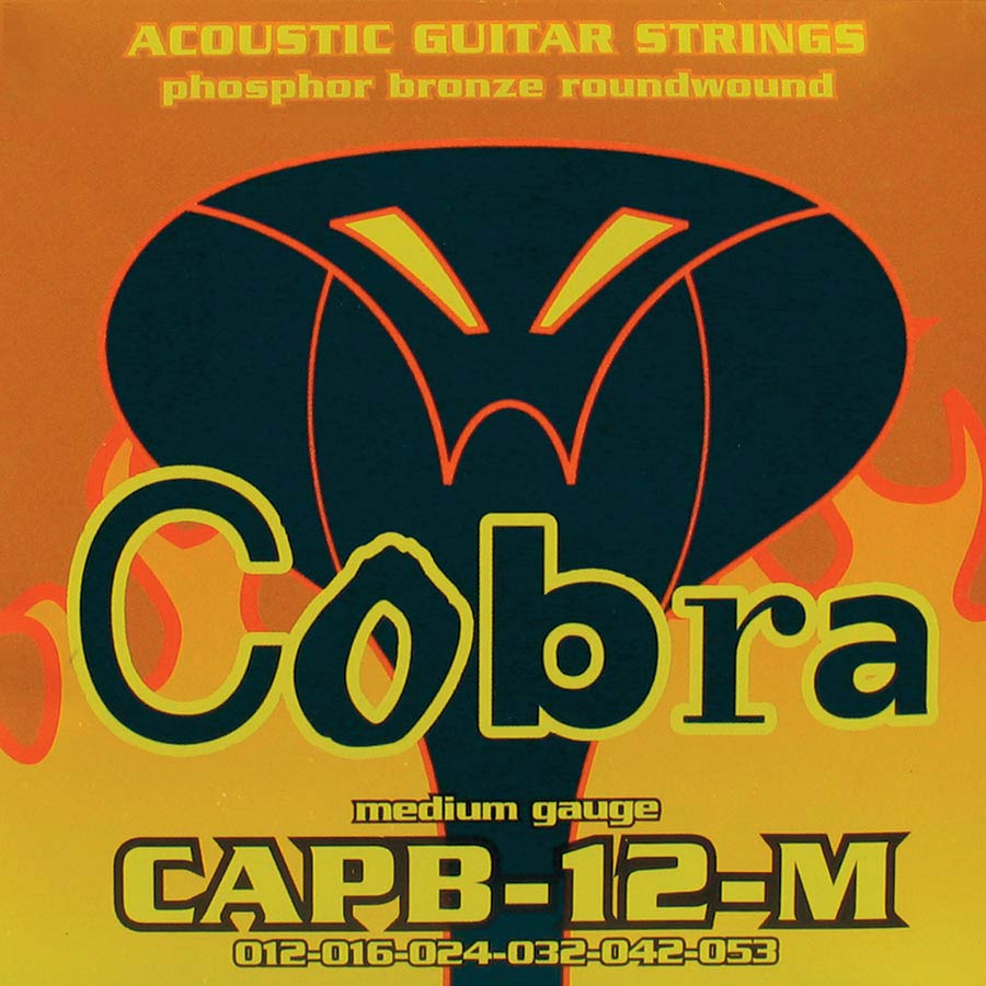 Cobra CAPB12M Set corzi chitară acustică phosphor bronze,medium, 012-053
