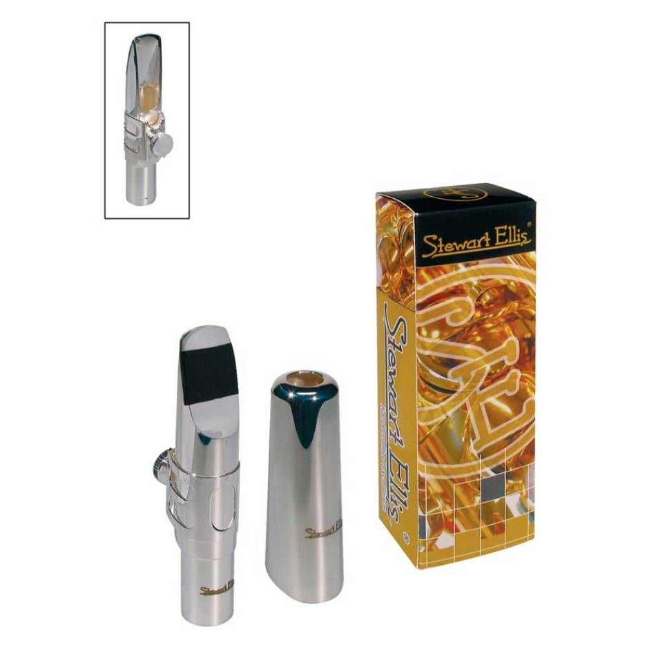 Stewart Ellis SET29SV Muștiuc saxofon tenor din metal, placat cu argint