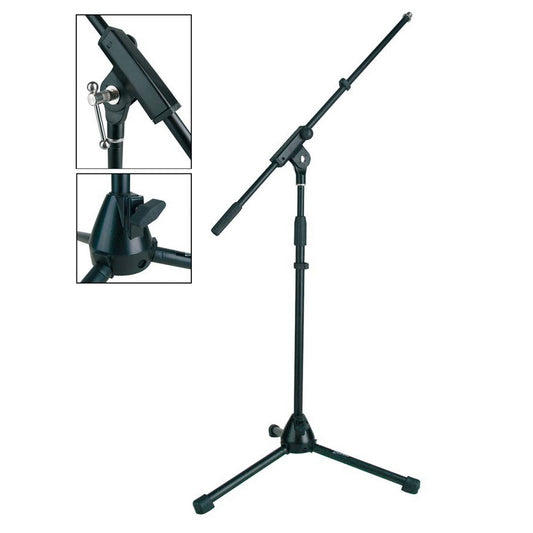 Boston MS1350BK Stage Pro Series stativ microfon, braț telescopic