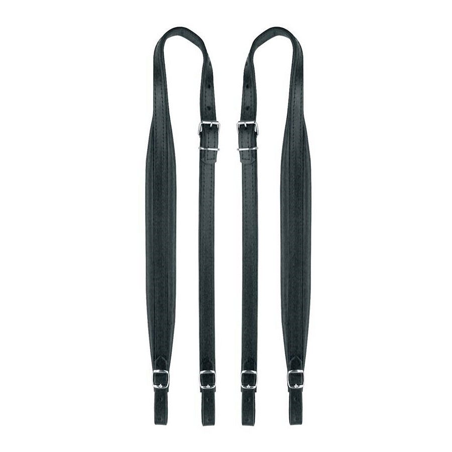 Boston 45LCS Set curele acordeon 80–96 bași, 92–97 × 4,5 cm, piele, negru