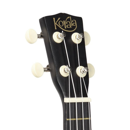 Korala UKS15BK – Set ukulele sopran, 3 pene, negru mat (fără husă)