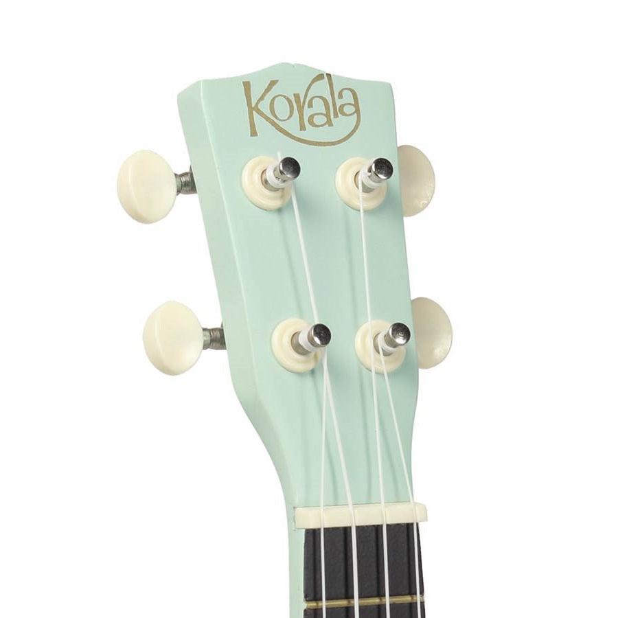 Korala UKS15LBU Set ukulele sopran, 3 pene, albastru deschis mat (fără husă)