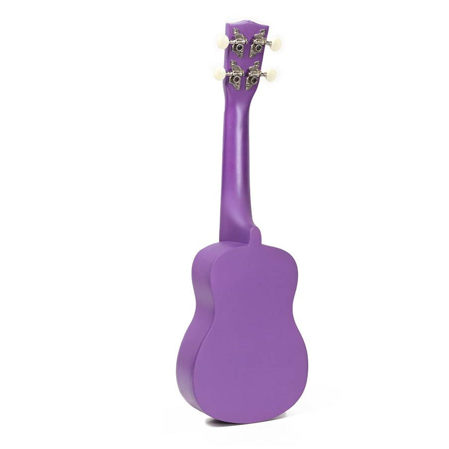 Korala UKS15PU – Set ukulele sopran, 3 pene, mov mat (fără husă)