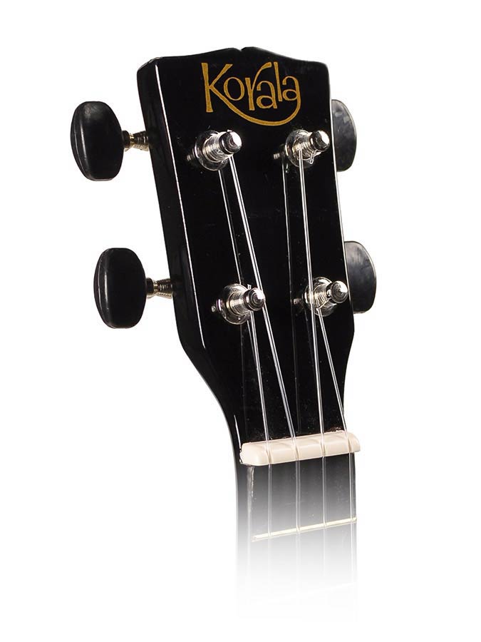 Korala UKS30BK – Set ukulele sopran, 4 corzi, cu husă
