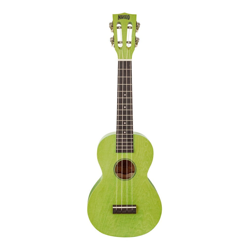 Mahalo ML2SG – Set ukulele concert, seria Island, finisaj verde Sea Green, cu husă și 3 pene