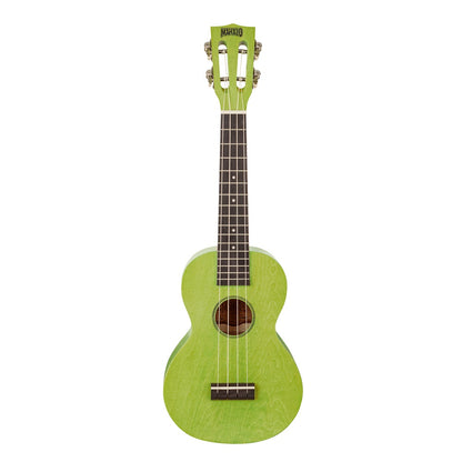 Mahalo ML2SG – Set ukulele concert, seria Island, finisaj verde Sea Green, cu husă și 3 pene