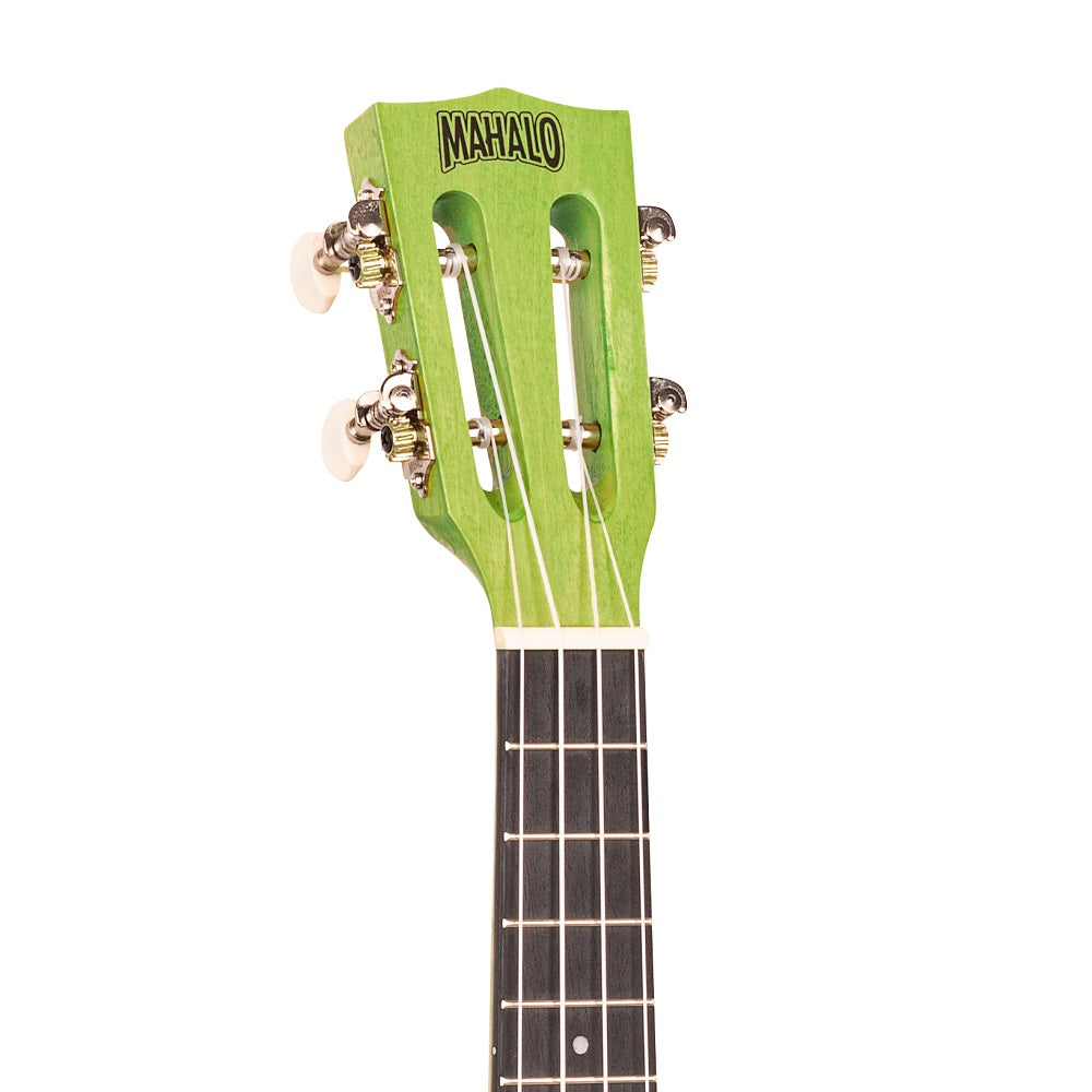 Mahalo ML2SG – Set ukulele concert, seria Island, finisaj verde Sea Green, cu husă și 3 pene