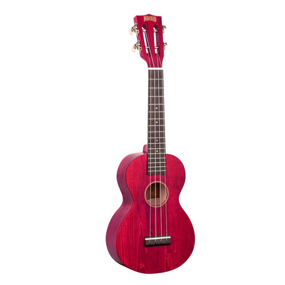 Mahalo ML2CR – Set ukulele concert, finisaj roșu Cherry Red, 3 pene, cu husă