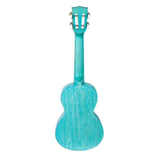 Mahalo ML2AB Ukulele concert, albastru deschis mat, husă