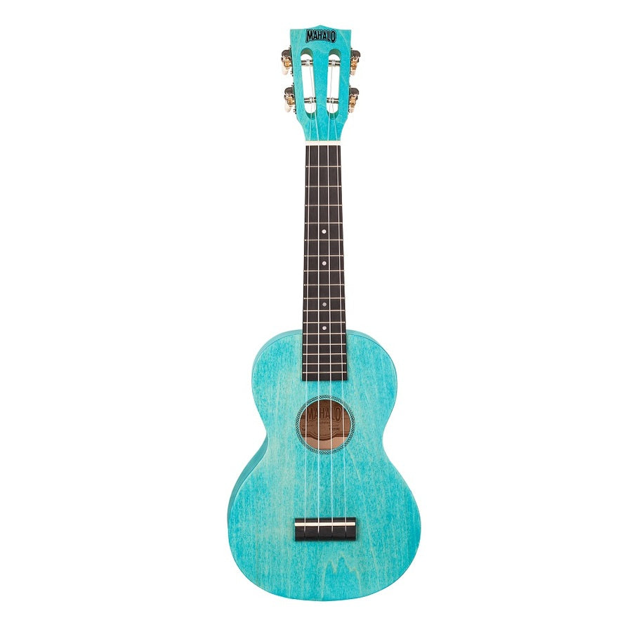 Mahalo ML2AB Ukulele concert, albastru deschis mat, husă