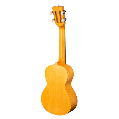 Mahalo ML2SF – Set ukulele concert, finisaj galben Sunflower, 3 pene, cu husă
