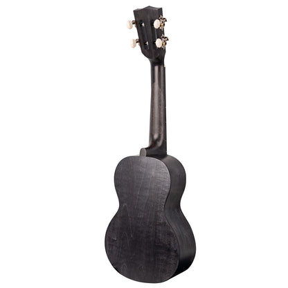 Mahalo ML2SH – Set ukulele concert, finisaj negru Smoke Haze, 3 pene, cu husă