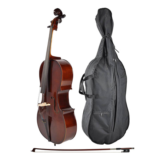 Leonardo LC2044 Set violoncel 4/4, arcus, husa, fixuri