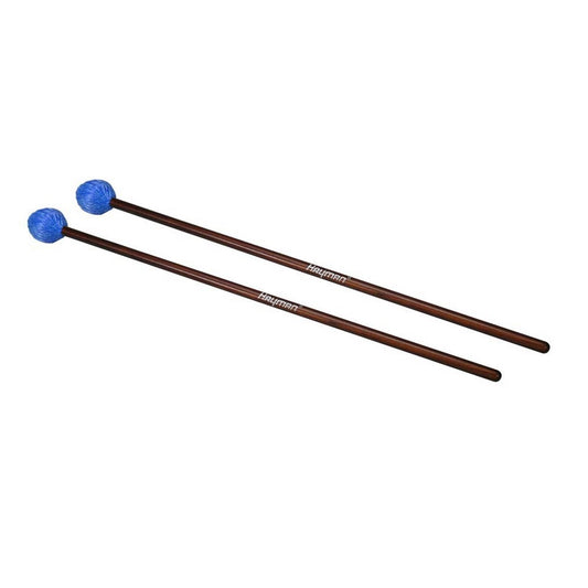Hayman MM2 Pereche bețe de marimbă, lungime 425 mm, cap moale 33 mm, albastru