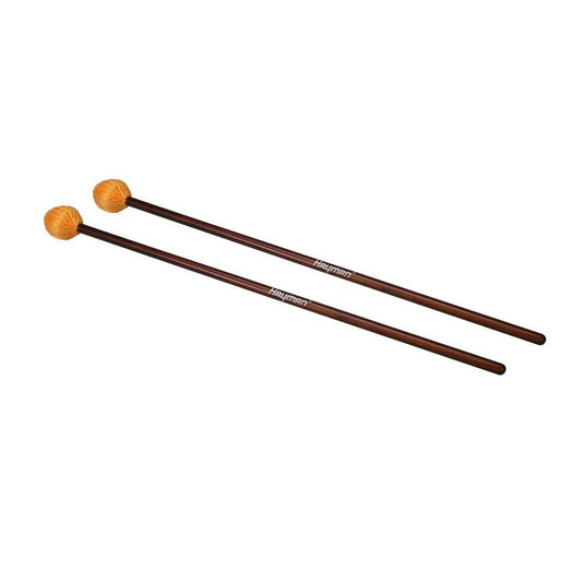 Hayman MM4 Pereche bețe de marimbă, lungime 406 mm, cap mediu 34 mm, galben