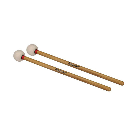 Hayman TM211 Pereche bețe pentru timpan, mâner stejar, cap 41 mm, lungime 365 mm