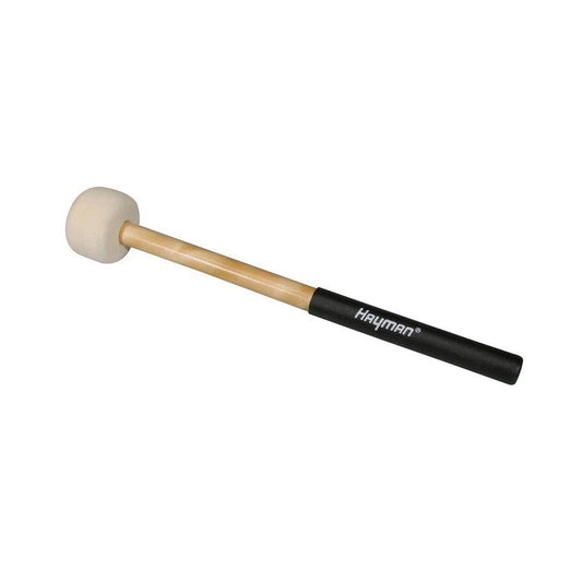 Hayman BDM5 Băț tobă mare, 320 mm, mâner lemn cauciucat, cap fetru 52 mm