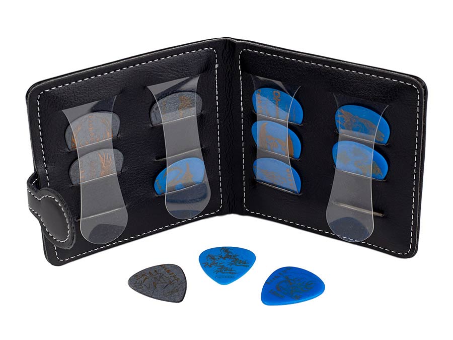 Boston PP512 Set pene de chitară în portofel, 12 pene