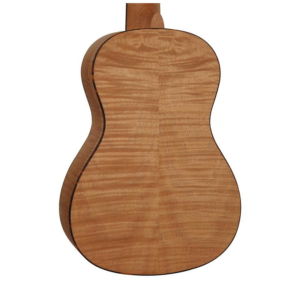 Korala UKC310 – Ukulele concert din seria Performer, corp integral din okoume flamed, cu chei de chitară