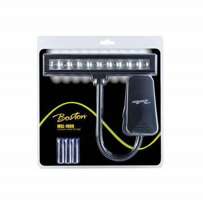 Boston MSL1009 Lampă LED pupitru orchestral, model XL, clemă, negru