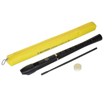 Angel ASRG350BK Blockflute fluier sopran, DO sistem German