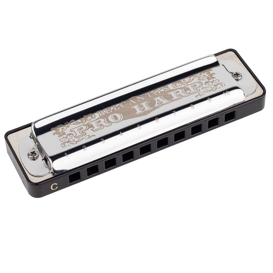 Belcanto HRM60C Muzicuță Blues Harp, Tonalitate C (Do), 20 lamele, cu cutie