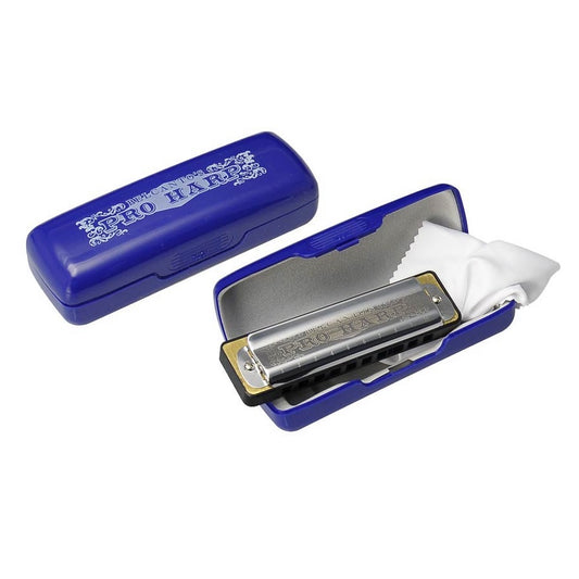 Belcanto HRM60E Muzicuță Blues Harp, Tonalitate E (Mi), 20 lamele, cu cutie