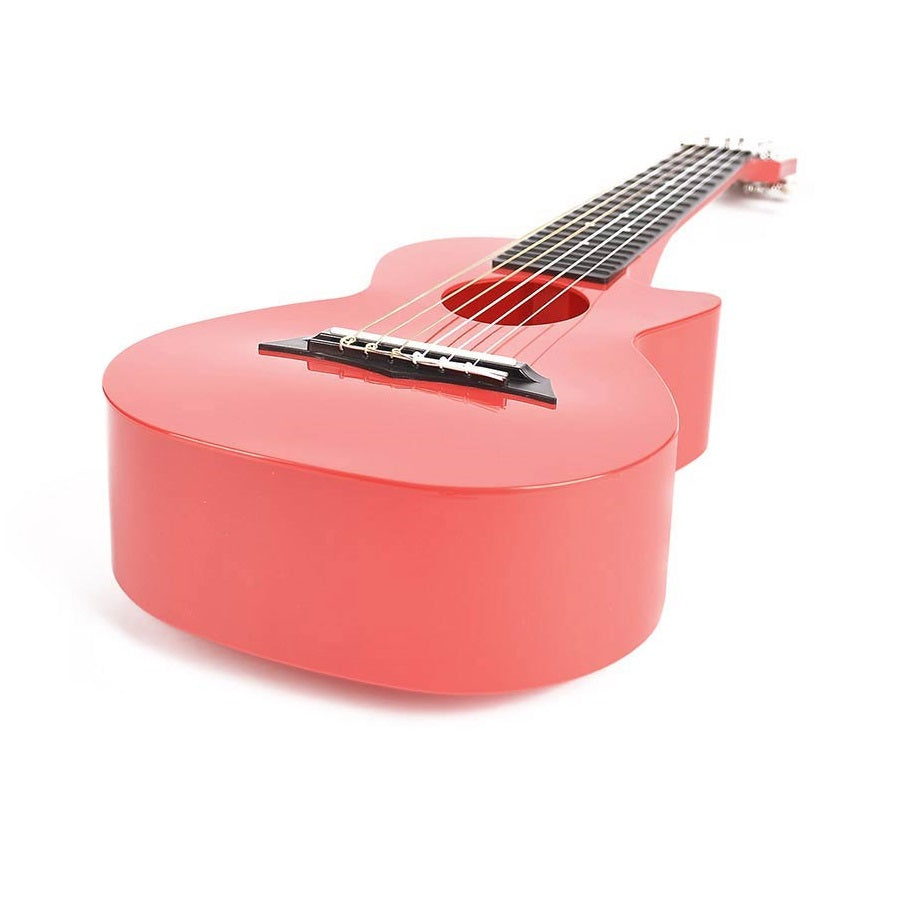 Korala PUG40RD – Set ukulele (guitarlele), policarbonat, roșu, 69 cm, cu 3 pene