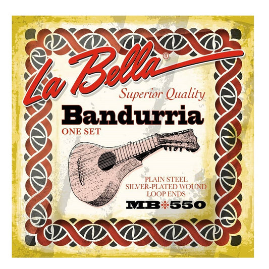 La Bella LMB550 Set 12 corzi bandurria World Folk
