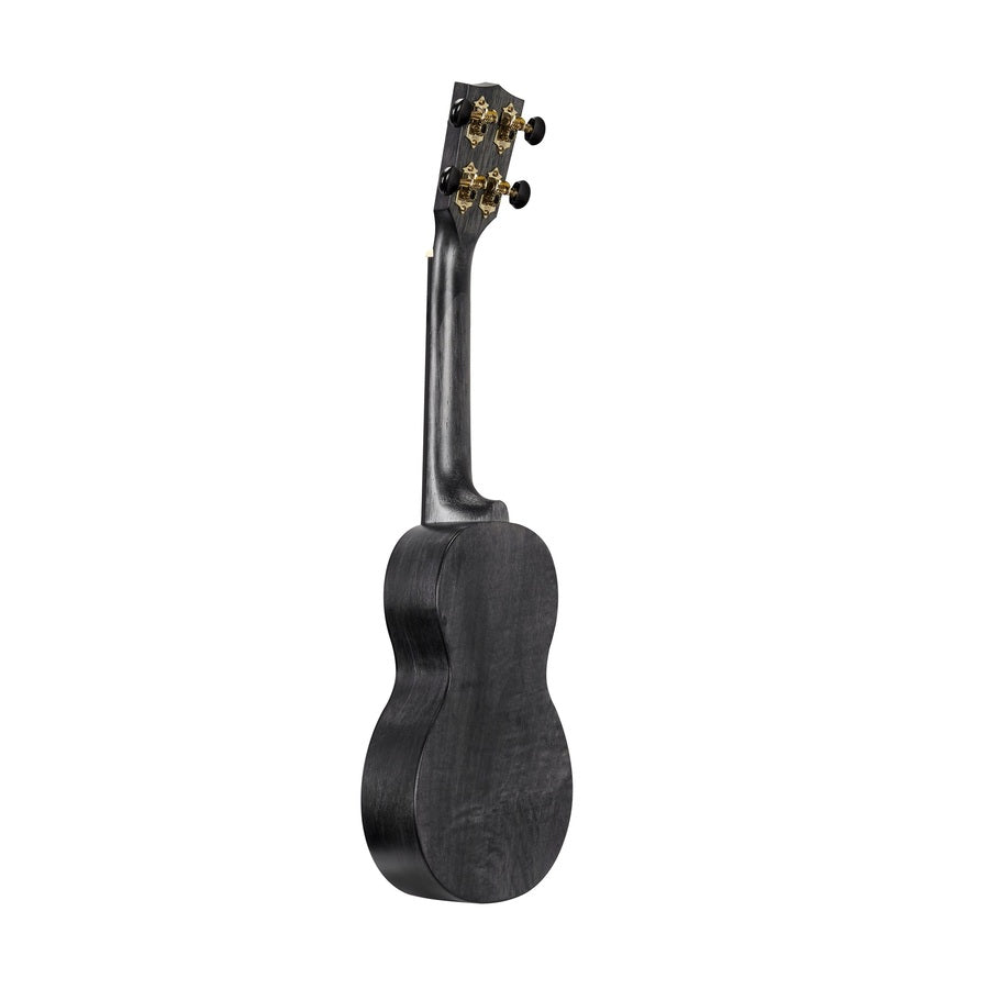 Mahalo MS1TBK Ukulele Slimline sopran, negru, husă