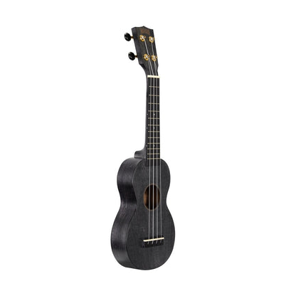 Mahalo MS1TBK Ukulele Slimline sopran, negru, husă