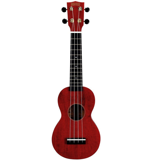 Mahalo MS1TRD Ukulele Slimline sopran, rosu, husă