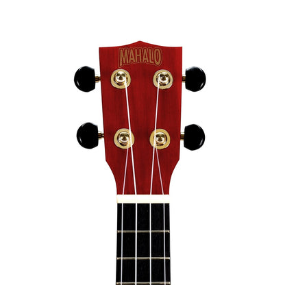 Mahalo MS1TRD Ukulele Slimline sopran, rosu, husă