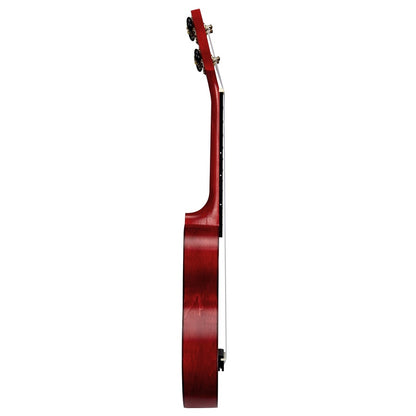 Mahalo MS1TRD Ukulele Slimline sopran, rosu, husă