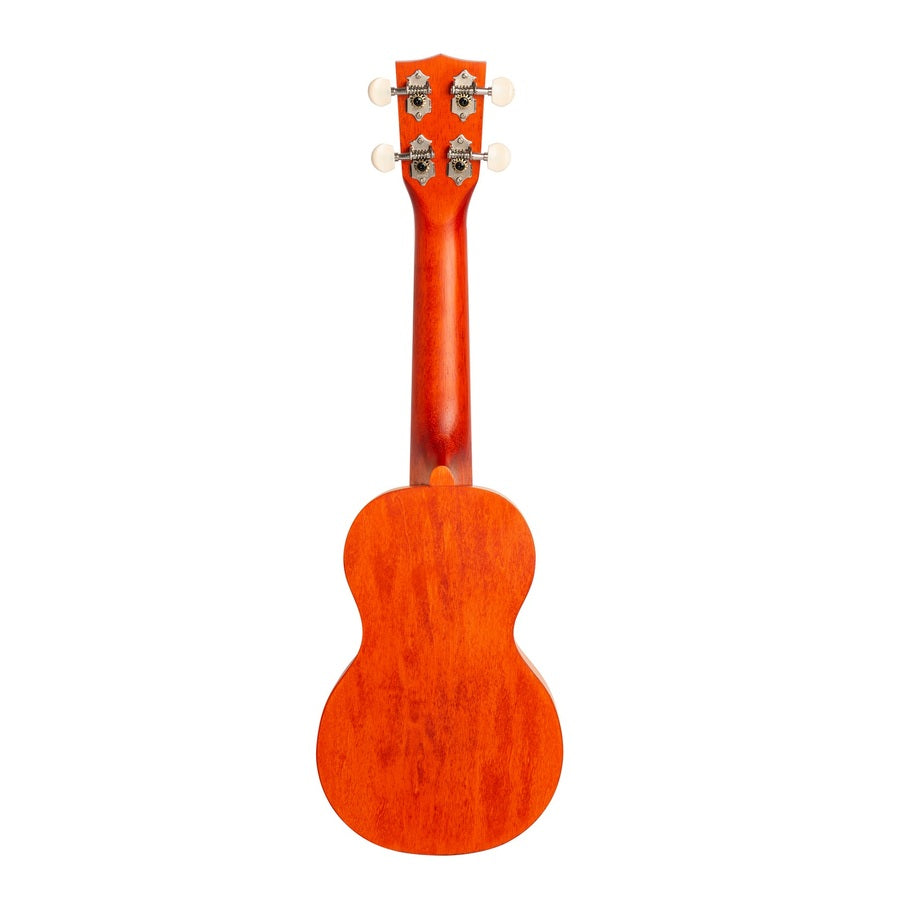 Mahalo ML1OS Ukulele sopran, finisaj Orange Sunset, husă