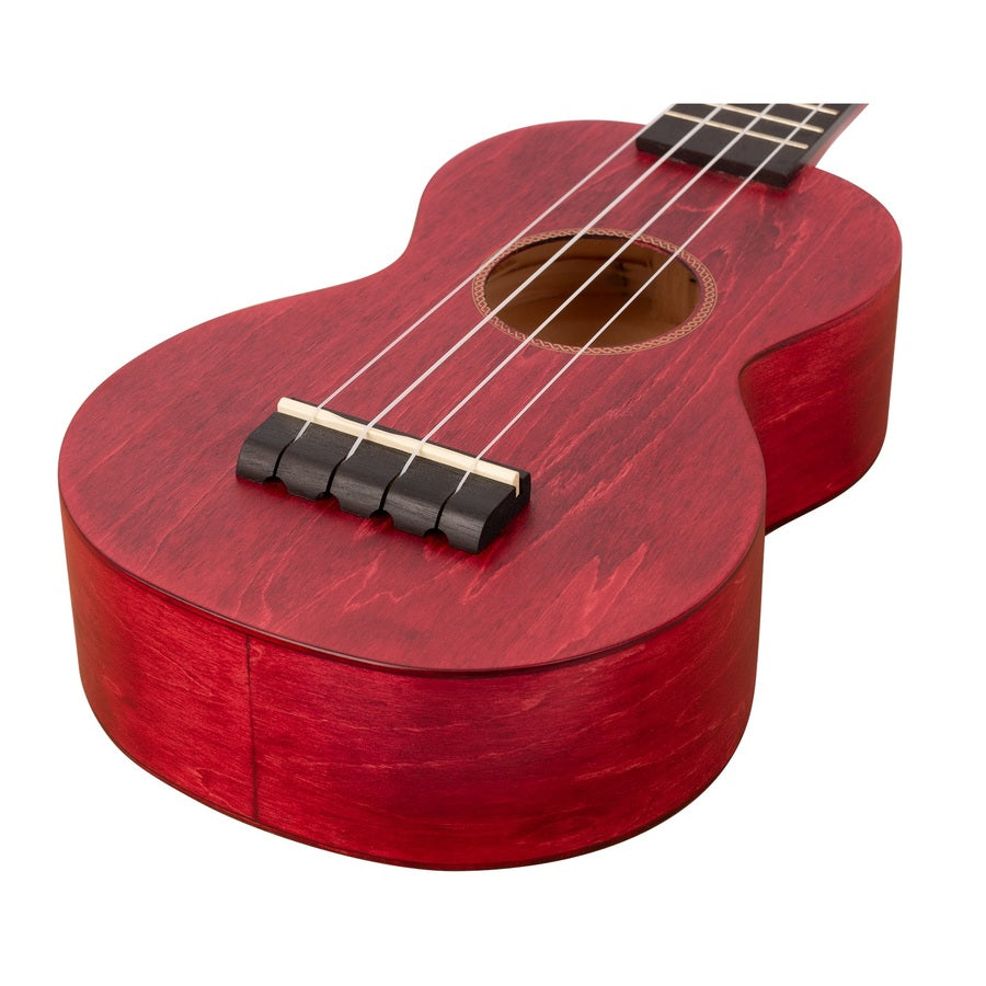 Mahalo ML1CR Ukulele sopran, finisaj Cherry Red, husă