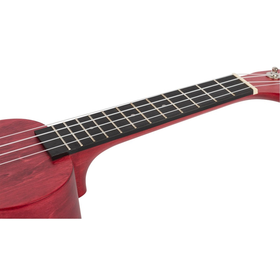 Mahalo ML1CR Ukulele sopran, finisaj Cherry Red, husă