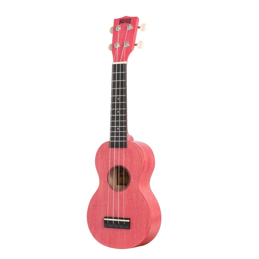 Mahalo ML1PC Ukulele sopran, roz coral, husă