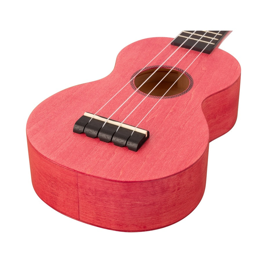 Mahalo ML1PC Ukulele sopran, roz coral, husă
