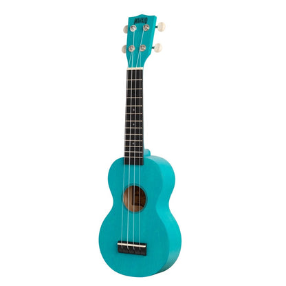 Mahalo ML1AB Ukulele sopran, albastru deschis mat, husă