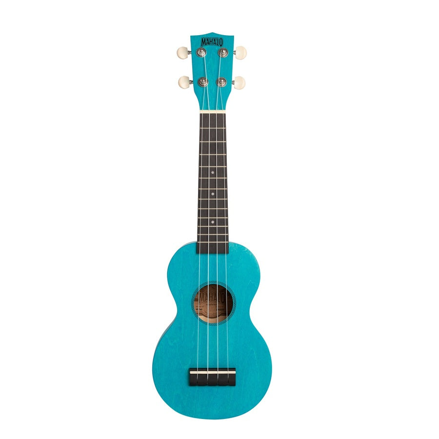 Mahalo ML1AB Ukulele sopran, albastru deschis mat, husă
