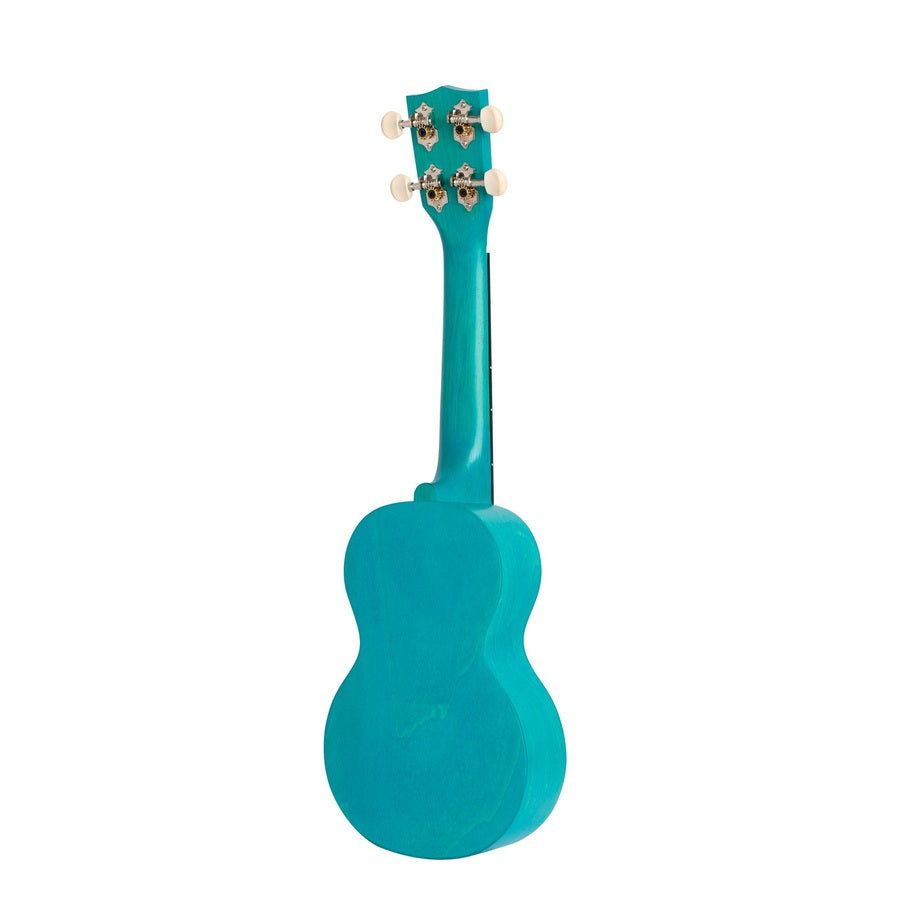 Mahalo ML1AB Ukulele sopran, albastru deschis mat, husă