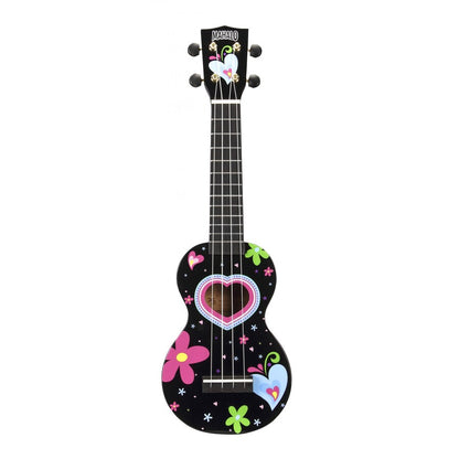 Mahalo MA1HEBK Ukulele sopran, finisaj Heart Black