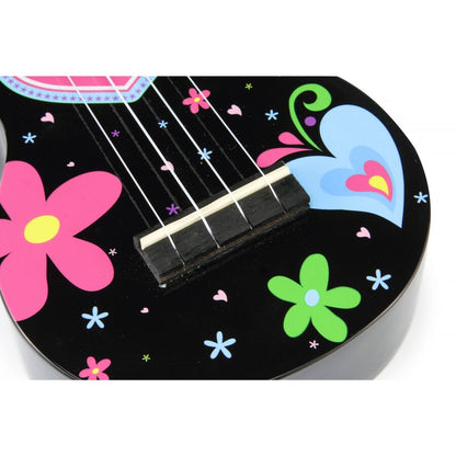 Mahalo MA1HEBK Ukulele sopran, finisaj Heart Black