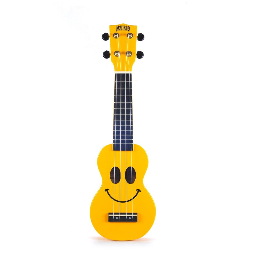 Mahalo SMILINOYW Ukulele sopranissimo, galben, husă, pene